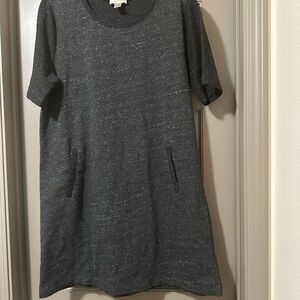 LOFT Charcoal Knit casual dress size XL